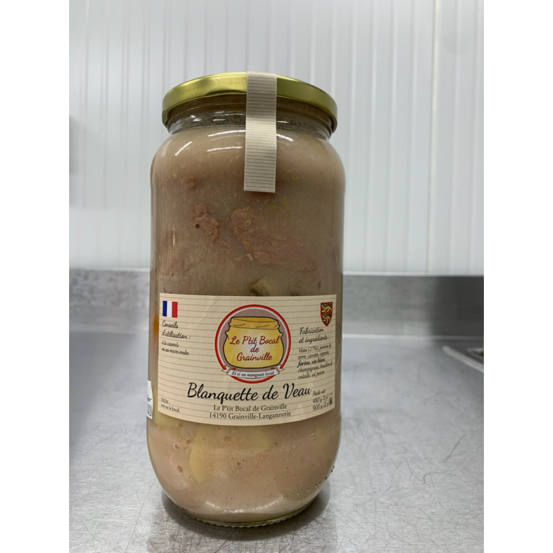 Blanquette de veau 2 personnes et ses légumes