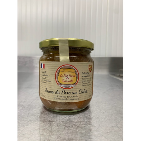 Joues de Porc au cidre